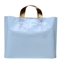 Sacs à provisions en plastique de protection de l'environnement de haute qualité, sac à poignée de Promotion de vêtements/sac pliant coloré