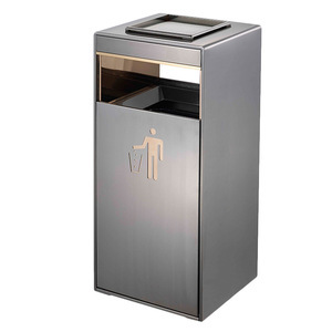 Poubelle commerciale et commerciale en métal avec pied, 9l, <span class=keywords><strong>2022</strong></span>, vente en gros, bac de transformation - Product Image 1