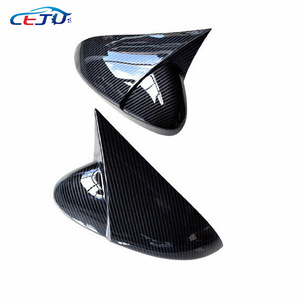 Noir brillant ABS Carbone Look M Style Voiture Côté Porte Rétroviseur Couvre Capuchons pour <span class=keywords><strong>Ford</strong></span> Fusion <span class=keywords><strong>Mondeo</strong></span> Turnier <span class=keywords><strong>ST</strong></span> <span class=keywords><strong>Line</strong></span> 2014-2021 - Product Image 5
