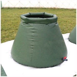 Tanque de almacenamiento de agua de lluvia Flexible, autosoporte de lona de PVC, depósito de recolección de lluvia - Product Image 1