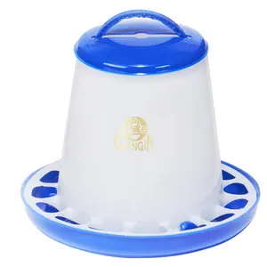Farms Free Range Hanging Poultry High Quality Plastic Chicken Feeder with Twist Lock Base