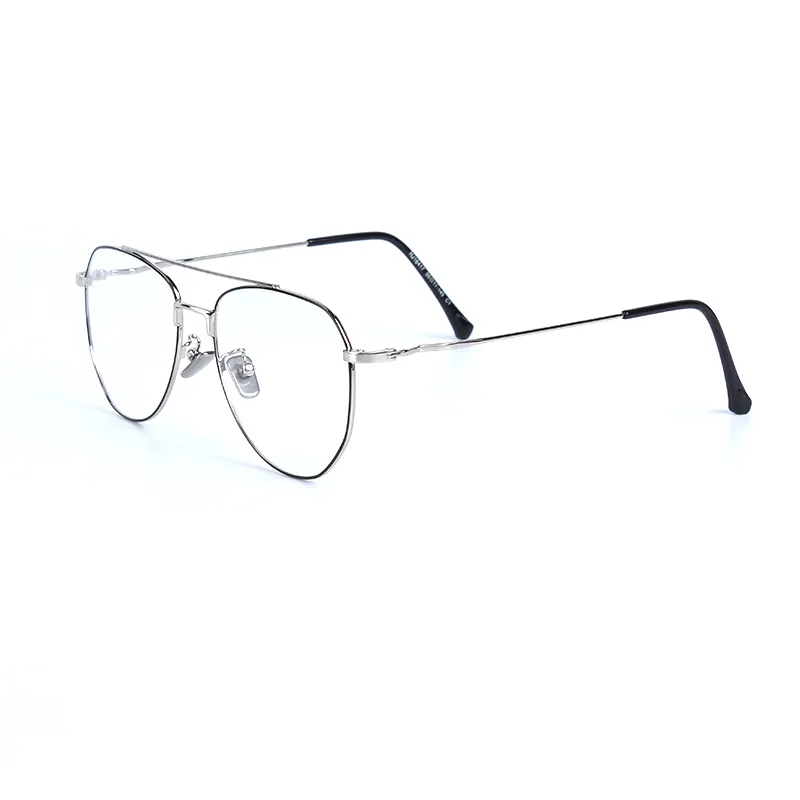 Wholesale Eyeglasses Frame Metal Rim Optical Frames Myopic Metal Eyewear Glasses