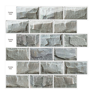 Pegatinas de Pared Autoadhesivas, Impermeables, de Vinilo PVC 3D, <span class=keywords><strong>para</strong></span> Decoración de Cocina, Baño y Paredes - Product Image 4