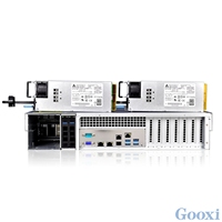 2U 25-Bay Rackmount-Gehäuse mit 12 Gb/s Expander-Backplane SGPIO-Unterstützung ATX-Formfaktor Server-Anwendung mit Lüfter auf Lager