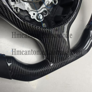 Nouveaux produits : Volant en cuir lisse en fibre de carbone pour BMW Série 3 E46 - Product Image 6