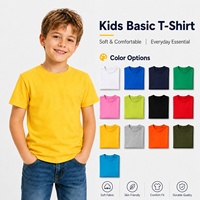 Tenues assorties pour la famille avec logo personnalisé, t-shirts en modal doux assortis parent-enfant, t-shirts pour enfants, t-shirts pour hommes et femmes, ensemble de t-shirts unis