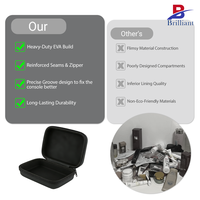 Boîte de rangement portable en EVA rigide personnalisée pour outils de réparation, pièces détachées, composants électroniques et accessoires