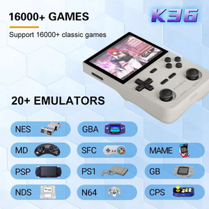 Consola de Videojuegos Portátil P K36 con Pantalla IPS de 3.5 Pulgadas Batería de 3500mAh de Bolsillo Retro con 16000 Juegos Integrados X12 <span class=keywords><strong>Plus</strong></span> - Product Image 6