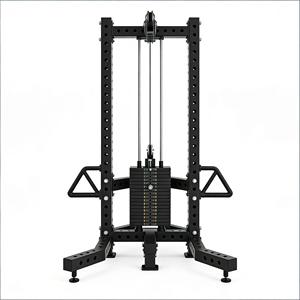 Nuovo Modello di Macchina Lat Pull a Doppia Puleggia Montata a Parete, Multifunzione con Selezione del Carico a Perni per Bodybuilding e Allenamento della Forza - Product Image 3