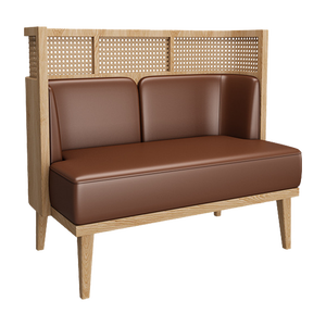 Xzy Homestay KHÁCH SẠN CĂN HỘ Đông Nam Á Ghế mây gỗ rắn chủ đề nhà hàng phương Tây gian hàng sofa đồ nội thất ăn uống - Product Image 6