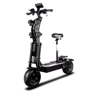 Fast Delivery In Eu Warehouse Viper Long Range 8000W Adult Electric Scooter 72V Electric Scooter With Seat
