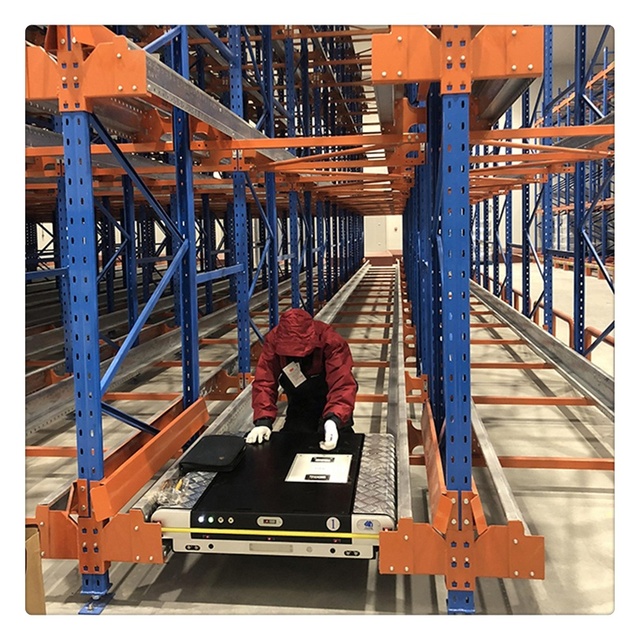 Heavy Duty Professional Industrial Smart Warehouse Radio Shuttle System Automated Shuttle Rack System