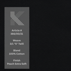 Tela de sarga de algodón 100% de alta calidad suave y cómoda resistente a las arrugas para pantalones de niñas pantalones cortos chaquetas y almohadas - Product Image 1