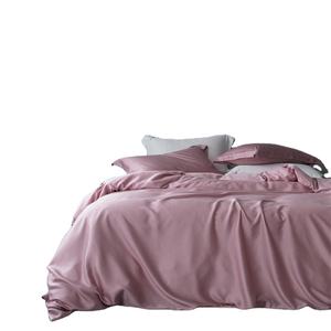 Ensemble de literie en viscose de bambou 100% Couleur unie Couvre-lit matelassé Draps - Product Image 3