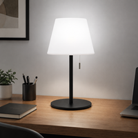 Lampe de chevet moderne à piles, lampe de bureau LED avec commande tactile, CRI élevé 95, 3 modes de couleur, décoration de chambre à coucher