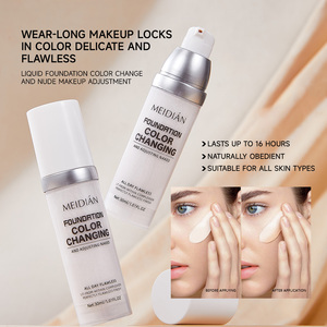 Fond de Teint Hydratant et Teintant Waterproof à Changement de Couleur, Base de Maquillage Naturelle, Correcteur Longue Durée 16H, Lissant, Marque Privée - Product Image 4