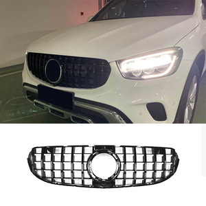 Grille de pare-chocs avant ABS Dynamic Model pour BENZ W253 X253 2020-2022 Noir/Argent W253 X253 - Product Image 6