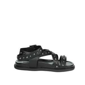 Cult Girls' T-282 Black <b>Sandal</b> Heeled <b>Sandals</b> - Product Image 4