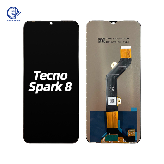 Wholesale for Tecno Spark 8 Mobile Phone LCD Screen for Tecno Spark 8 LCD Touch Screen Display LCDs Screen for Tecno