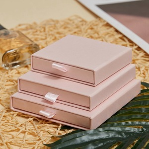 <span class=keywords><strong>Caja</strong></span> de Joyería de Papel de Lujo Personalizada y Colorida con Cajón Deslizante, Múltiples Diseños y Tamaños para un Almacenamiento Conveniente - Product Image 2