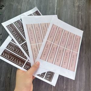 מדבקות לוגו מודפסות מותאמות אישית משלוח תיבת משלוח תיבת אבטחה אריזת אבטחה עמיד למים תודה לך מדבקות חותם - Product Image 5