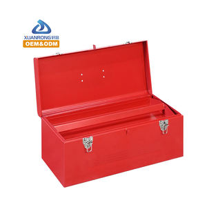 Yüksek kaliteli kalınlaşmış su geçirmez özelleştirilebilir kırmızı Flip <span class=keywords><strong>Stack</strong></span> tepsi araç kutusu - Product Image 1