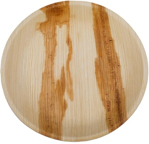 Eco-Friendly Palm Leaf Square <b>Plates</b> <b>Disposable</b> Biodegradable Dinnerware for Weddings and Catering Available For Sale - Product Image 1