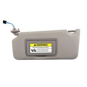 Pare-soleil Honda Accord 83280-TA5-A51ZA gris côté gauche avec éclairage, pièce de toit intérieure - Product Image 4