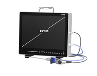 Caméra vidéo endoscopique portable FHD 19 pouces IKEDA YKD-9119 intégrée à une source de lumière LED