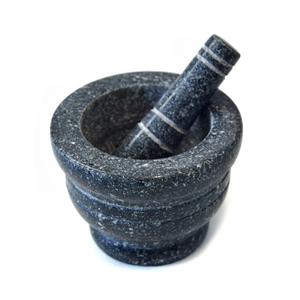 Cuenco para guacamole <span class=keywords><strong>Molcajete</strong></span> Juego de mortero y Maja de granito clásico Mortero y Maja <span class=keywords><strong>Piedra</strong></span> natural - Product Image 1