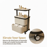 Chariot de Salon Multifonctionnel en Promotion, Meuble de Rangement Spécial pour Outils, Chariot de Luxe pour Salons de Coiffure et Barbiers
