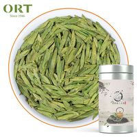 Thé vert en feuilles amples, biologique, Long Jing West Lake Dragon Well 43, thé vert