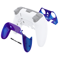 Pour PS5 Edge Controller DIY Remplacement Avant Arrière Clip Shell Top Bottom Garniture Décorative Shell Strip Shell