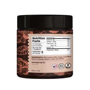 Extracto de Café de Champiñones Orgánico con Sabor a Chocolate y Azúcar, Sabor Neutro, Sabor a Crema, Empaquetado en Bolsa - Product Image 2