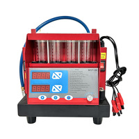 Testeur d'injecteurs de carburant MST-30, machine de nettoyage ultrasonique automatique à 4 cylindres et nettoyeur pour moto et voiture à essence 110V/220V