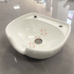 Vente flash : Pièces de chaise-lit pour salon de coiffure, robinet de douche 019, lavabo en céramique pour shampoing, évier pour cheveux - Product Image 4