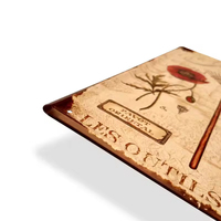 Date Style privé personnalisé rétro étain signe métal matériel exquis Souvenir cadeau aluminium signe plaque pour chambre mur décor à la maison