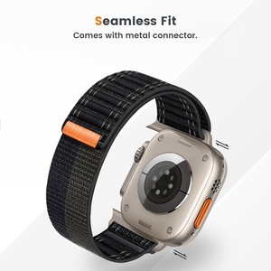 Siêu Thể Thao Dây Đeo Vòng Blissbands Nhà Máy Ban Đầu Cùng Một Nylon Dây Đeo Sóng Cho Apple Ban Nhạc Đồng Hồ Series10 9 8 7 6 5 4 42Mm 46Mm - Product Image 5