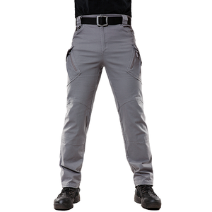 Pantalones Cargo de Lona para Hombre, Diseño Nuevo, Cintura Alta, Corte Recto, Casuales, Transpirables, Servicio OEM, Acabado Lavado, Ropa Urbana para Adultos, Venta al Por Mayor - Product Image 2