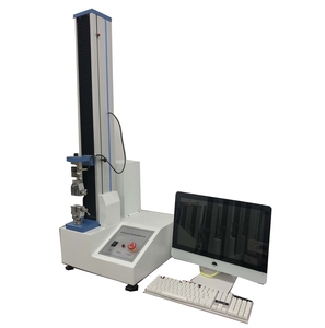 1000Kn Ein spalt ige Computer-Zug prüfmaschine Material Zug festigkeit Zugfilm-Punktion festigkeit prüfmaschine - Product Image 2