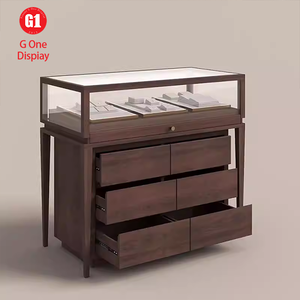 Custom Modern <b>Jewelry</b> Store Decor Design High Quality Wooden <b>Jewelry</b> Showcase <b>Cabinet</b> for Retail Shop - Product Image 4