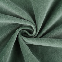 Vente en gros 250g Tissu en velours de coton Technique tricotée chaude et plate non élastique pour gilets de costume et Cheongsam