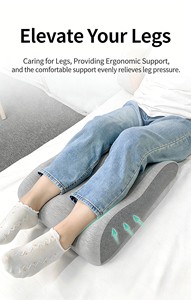 Repose-pieds multifonctionnel en mousse à mémoire <span class=keywords><strong>de</strong></span> forme, livraison directe disponible, <span class=keywords><strong>coussin</strong></span> <span class=keywords><strong>de</strong></span> levage des jambes et <span class=keywords><strong>de</strong></span> soulagement <span class=keywords><strong>de</strong></span> la pression pour femmes enceintes. - Product Image 6