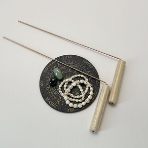 Baguettes de radiesthésie professionnelles en cuivre pour la recherche de trésors et la chasse aux esprits, pour la divination aquatique et la communication spirituelle - Product Image 1