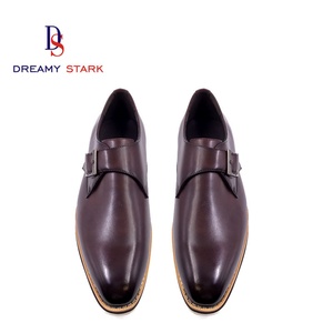 Chaussures habillées classiques pour hommes, faites à la main, de haute qualité, en PU, avec boucle, logo personnalisé, marque originale, chaussures habillées et oxfords - Product Image 4
