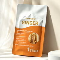 Extrait de Ginseng Panax Premium en Bandes Dissolvables – Concentration Mentale – Formule Personnalisée – Complément Oral sous Forme de Film Mince – Pour Adultes – Sans Gluten – Végétalien