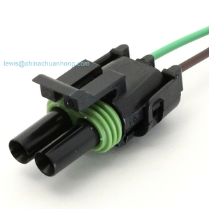 T56备用灯连接器反向锁定-<span class=keywords><strong>2</strong></span>针防水连接器尾纤线束 - Product Image 1