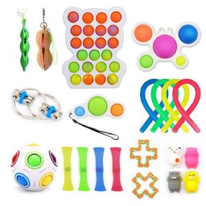 JYTZ0101 Ensemble de jouets anti-stress en plastique/mousse/silicone, logo et couleur personnalisés, sans danger pour tous les âges - Product Image 5