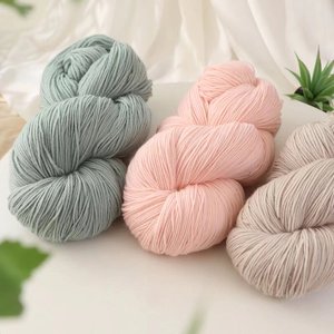 290 양모 타래사 스웨터 코트와 담요 염색 패턴을위한 중간 두꺼운 DIY 뜨개질 및 크로 셰 뜨개질 바늘 - Product Image 1