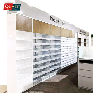 Présentoir de magasin commercial Présentoir de dispensaire Étagères de <span class=keywords><strong>pharmacie</strong></span> Meubles de <span class=keywords><strong>pharmacie</strong></span> Comptoir <span class=keywords><strong>Pharmacie</strong></span> - Product Image 3